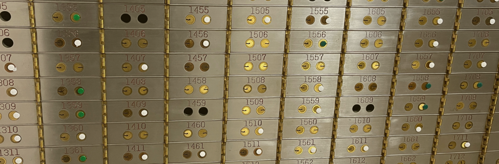 Safe Deposit Boxes